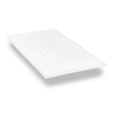 Kaltschaumtopper CloudComfort Cool 140 x 200 cm H2/H3, Höhe 7 cm, Härtegrad H2/H3, 7-Zonen Topper mit Sommer- und Winterseite