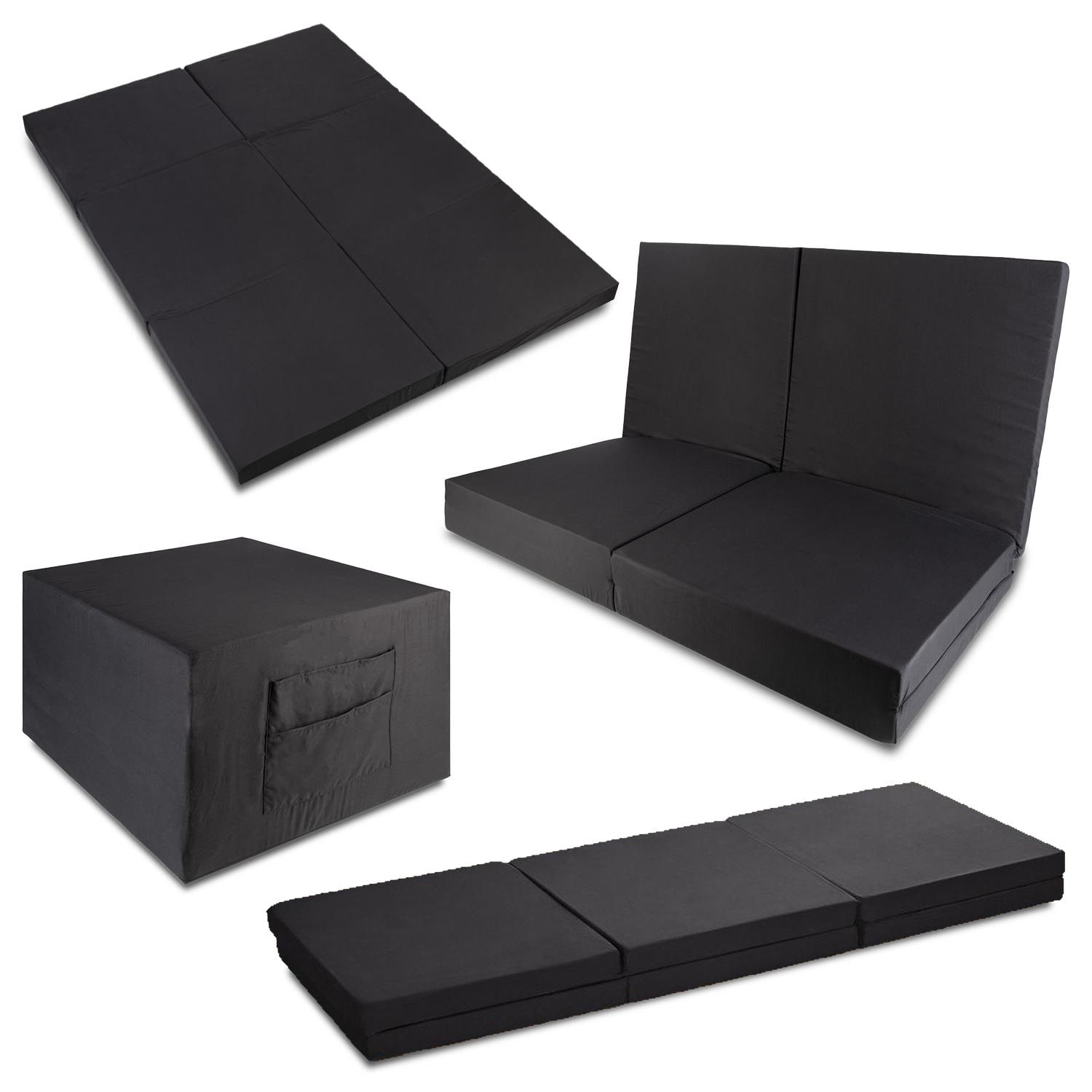CloudComfort Basic podwójny materac składany dla gości 140 x 195 cm CloudComfort Basic podwójny materac składany dla gości 140 x 195 cm
