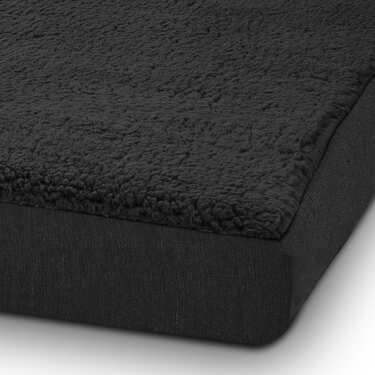 120 x 75 x 10 cm Petzzz ortopeediline koerapadi suurus XL värvus must