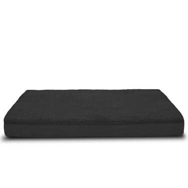 100 x 65 x 10 cm pernă ergonomică pentru câini mărimea L, culoare neagră