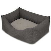 Petzzz kaķu un suņu gulta Felix S 60 x 40 x 17 cm ar divpusēju iekšējo spilvenu
