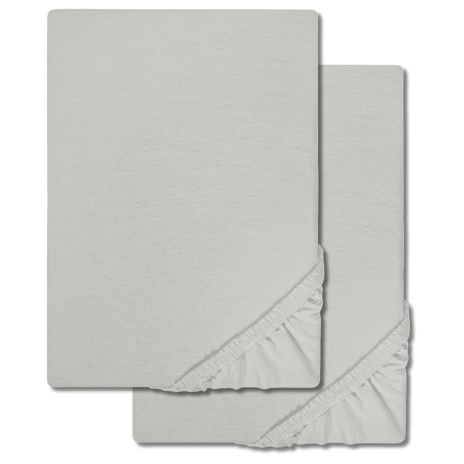 Kahekohaline pakend Castell hõbehallid 90 x 190 - 100 x 200 cm suurused linad