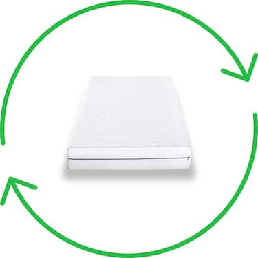 Orthopädische Kaltschaummatratze Supportho Premium 80 x 200 cm, Höhe 18 cm, Härtegrad H2/H3 + Supportho Viskoelastik Komfort-Schlaf-Kissen 40 x 80 cm
