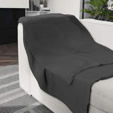 Sleezzz® muslin battaniye siyah 150 x 200 cm