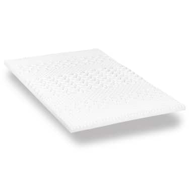 Kaltschaumtopper CloudComfort Cool 180 x 200 cm H2/H3, Höhe 7 cm, Härtegrad H2/H3, 7-Zonen Topper mit Sommer- und Winterseite