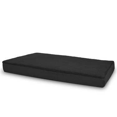 100 x 65 x 10 cm pernă ergonomică pentru câini mărimea L, culoare neagră
