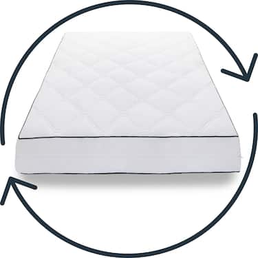 7-tsooniline Sleezzz Superior madrats 140 x 200 cm, kõrgus 21 cm, kõvadusaste H3/H4