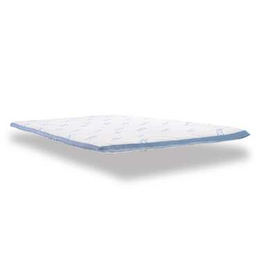 Kaltschaumtopper CloudComfort Cool 160 x 200 cm H2/H3, Höhe 7 cm, Härtegrad H2/H3, 7-Zonen Topper mit Sommer- und Winterseite