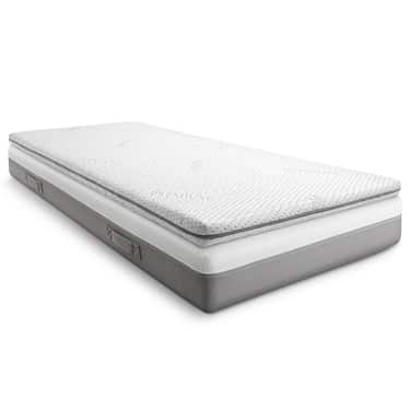 Kaltschaumtopper Supportho Premium Topper 80 x 200 cm H3, Höhe 9 cm, Härtegrad H3 mit antibakteriellem Bezug