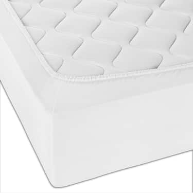 CloudComfort Basic fitted sheet jersey stretch vit 90 x 190 - 100 x 200 cm