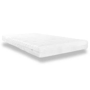 Kaltschaummatratze CloudComfort Premium 90 x 200 cm, Höhe 15 cm, Härtegrad H2/H3 + CloudComfort Viskoelastik Komfort-Schlaf-Kissen 40 x 80 cm