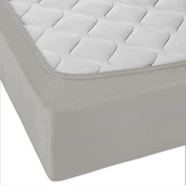 Dubbelförpackning CloudComfort Basic underlakan jersey stretch silvergrå 90 x 190 - 100 x 200 cm (2 st)