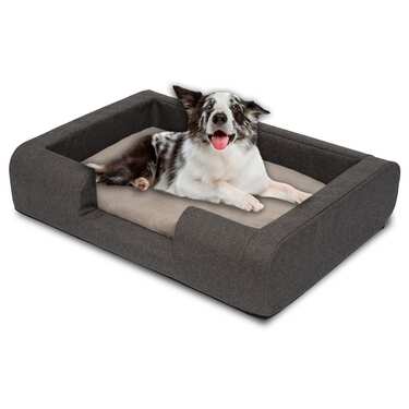Petzzz ergonomska pasja postelja Daisy M 93 x 66 x 20 cm z ortopedsko notranjo blazino