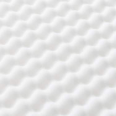 Kaltschaumtopper Supportho Premium Topper 120 x 200 cm H3, Höhe 9 cm, Härtegrad H3 mit antibakteriellem Bezug CloudComfort Basic Gel-Flocken Kissen 40 x 80 cm