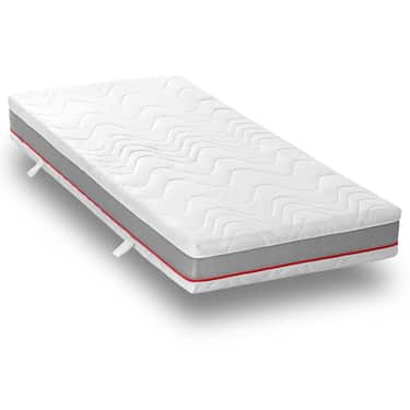7 zónás ortopédiai zsebrugós matrac Sleezzz Premium 100 x 200 cm, magasság 23 cm, szilárdsági szint H2/H3