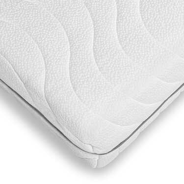 7 Zonen Viskoelastik-Matratze Sleezzz Smart 80 x 200 cm, Höhe 18 cm, Härtegrad H3 mit Air Memoryschaum + Sleezzz® Smart Kuscheldecke 140 x 200 cm