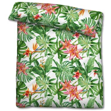 Roupa de cama em microfibra seersucker 135 x 200 + 80 x 80 cm