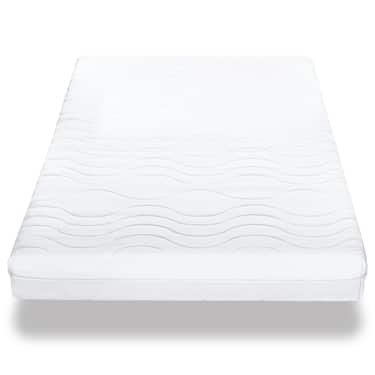 Premium 7-Zonen Matratze 90x200 cm CloudComfort, Höhe 15 cm, Härtegrad H2/H3