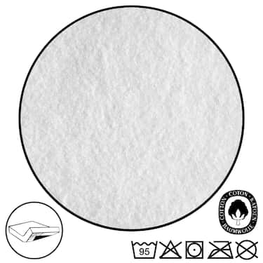 Sleezzz Vital wasserdichtes Molton Spannbettlaken mit antibakterieller Silber Veredelung 140 x 200 cm Doppelpack