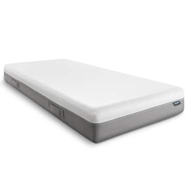 Viskoelastik-Matratze Sleezzz Premium 90 x 200 cm, Höhe 20 cm, Härtegrad H2/H3, mit Wendegriffen