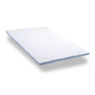 Kaltschaumtopper CloudComfort Cool 140 x 200 cm H2/H3, Höhe 7 cm, Härtegrad H2/H3, 7-Zonen Topper mit Sommer- und Winterseite