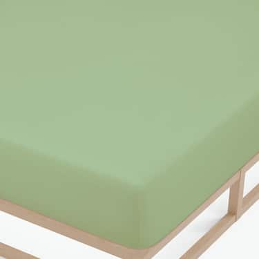 Mikrokiust interlock trikotaaž roheline 90 x 190 - 100 x 200 cm.