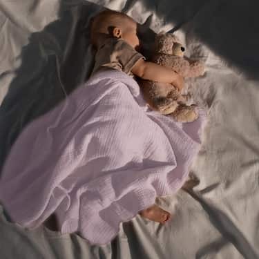 Sleezzz® muslinska odeja vijolična 150 x 200 cm