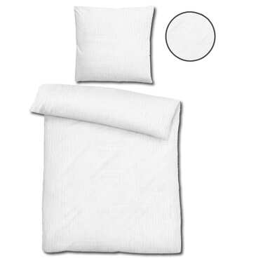 Sleezzz® musliinist voodipesu valge 135 x 200 cm + 80 x 80 cm