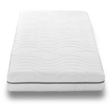 7 Zonen Viskoelastik-Matratze Sleezzz Smart 80 x 200 cm, Höhe 18 cm, Härtegrad H3 mit Air Memoryschaum + Sleezzz® Smart Kuscheldecke 140 x 200 cm