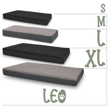 120 x 85 x 10 cm Pernă ortopedică pentru câini Petzzz dimensiune XL