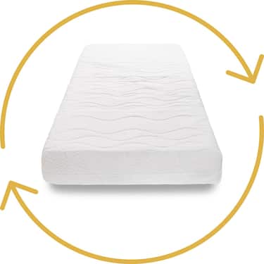 Ergonomische Kaltschaummatratze Supportho Dream 90 x 200 cm, Höhe 18 cm, Härtegrad H3/H4