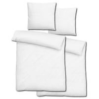 Dupla csomag Sleezzz® muszlin ágynemű fehér 135 x 200 cm + 80 x 80 cm