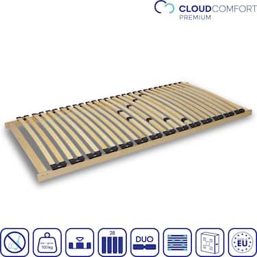 Klapp-Lattenrost 100 x 200 CloudComfort