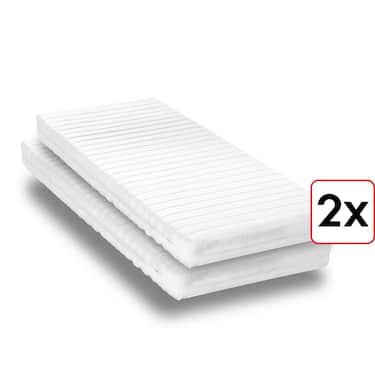 Hideghab matrac K16 80 x 200 cm, magasság 16 cm, szilárdsági fokozat H2/H3 Twin