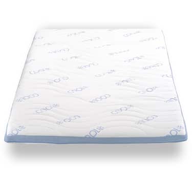 Kaltschaumtopper CloudComfort Cool 100 x 200 cm H2/H3, Höhe 7 cm, Härtegrad H2/H3, 7-Zonen Topper mit Sommer- und Winterseite