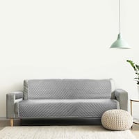 Koltuk kılıfı üç kişilik gri / antrasit 160 x 191 cm + 2 x 50 x 55 cm 