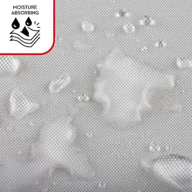 Base de colchão de feltro com agulha Sleezzz Basic 140 x 200 cm, protetor de colchão para colocar na estrutura de ripas, branco