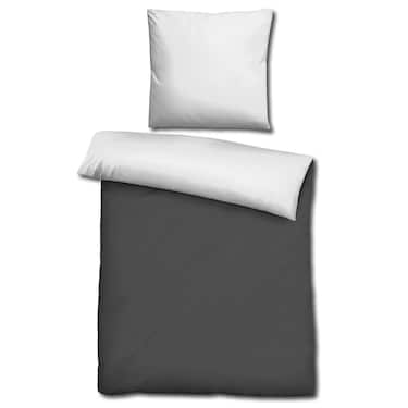 CloudComfort Basic αναστρέψιμα κλινοσκεπάσματα μαύρο/λευκό 155 x 220 + 80 x 80 cm