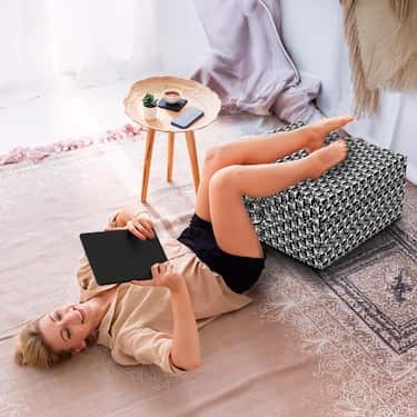 CloudComfort Basic Klappmatratze 70 x 195 cm mit Katzenmuster , 10 cm hoch