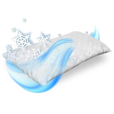 Kaltschaummatratze K16 160 x 200 cm, Höhe 16 cm, Härtegrad H2/H3 + CloudComfort Basic Gel-Flocken Kissen 40 x 80 cm gratis