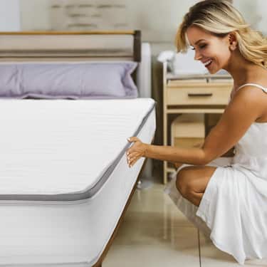 Ergonomik cep yaylı yatak Sleezzz Diamond T1000 100 x 200 cm, yükseklik 23 cm, sertlik seviyesi H2/H3, 1000 yay/2m²