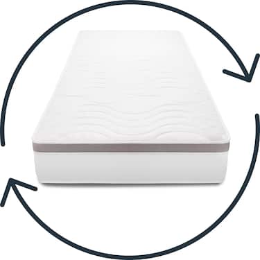 Ergonomik cep yaylı yatak Sleezzz Diamond T1000 100 x 200 cm, yükseklik 23 cm, sertlik seviyesi H2/H3, 1000 yay/2m²