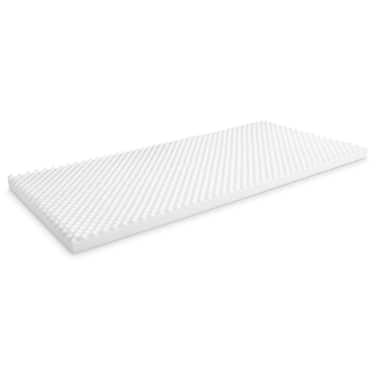 Kaltschaumtopper Supportho Premium Topper 80 x 200 cm H3, Höhe 9 cm, Härtegrad H3 mit antibakteriellem Bezug