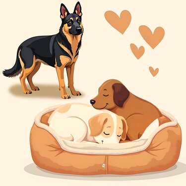 Подушка для собак Petzzz 120 x 80 x 10 см, антрацит, розмір M