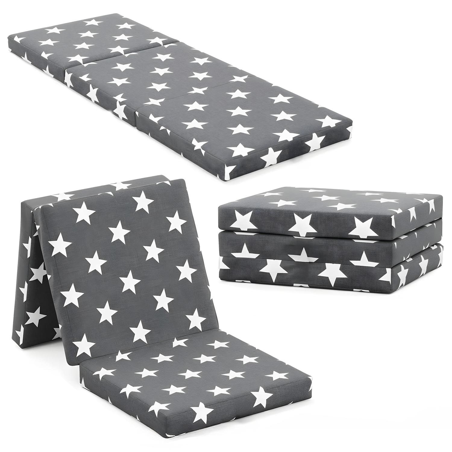 CloudComfort Basic Klappmatratze 65 x 190 cm Anthrazit