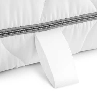 7 Zonen Viskoelastik-Matratze Sleezzz Smart 90 x 200 cm, Höhe 18 cm, Härtegrad H2+H3 mit Air Memoryschaum