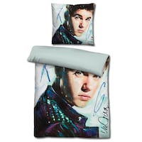 Castell mikrokuituinen käännettävä vuodevaatteet Justin Bieber by Sid Maurer 135 x 200 + 80 x 80 cm.