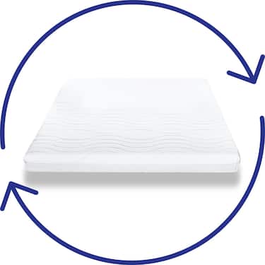 Premium 7-Zonen Matratze 180x200 cm CloudComfort, Höhe 15 cm, Härtegrad H2/H3