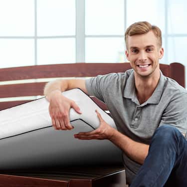 7 Zonen Matratze Sleezzz Superior 90 x 200 cm, Höhe 21 cm, Härtegrad H3/H4