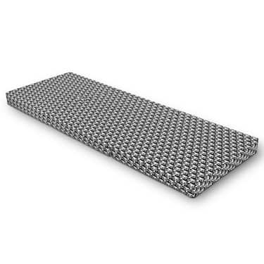 CloudComfort Basic Klappmatratze 70 x 195 cm mit Katzenmuster , 10 cm hoch